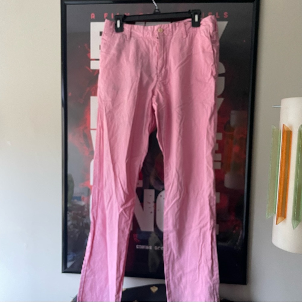 Polo Ralph Lauren Pima Cotton Slim Fit 32x34 Pants 100% Cotton Pink